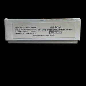 Boxed Gibson King James Bible 1959